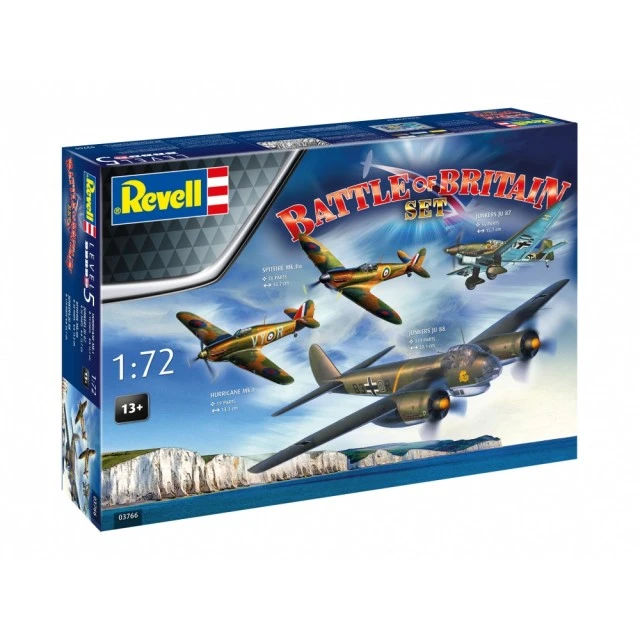 Assembly model kit, Revell, 85th Anniversary of the Battle of Britain, 232 pieces