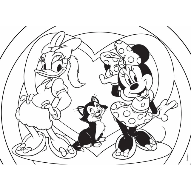 Puzzle, Lisciani, Minnie Mouse, Double-sided puzzle 108 pieces