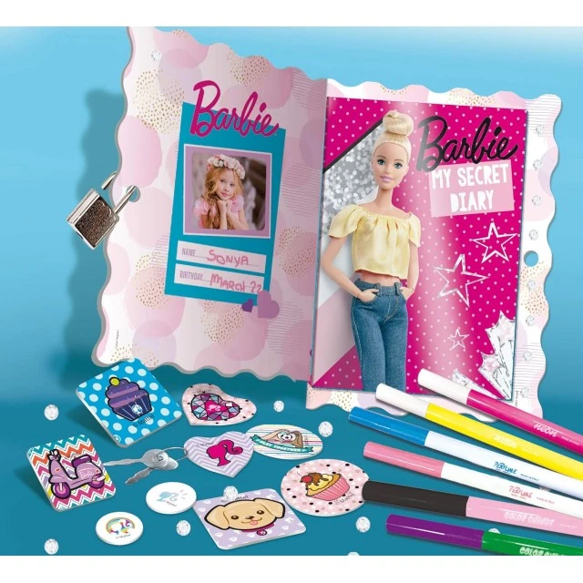 Creative set, Lisciani, Barbie, My Secret Diary