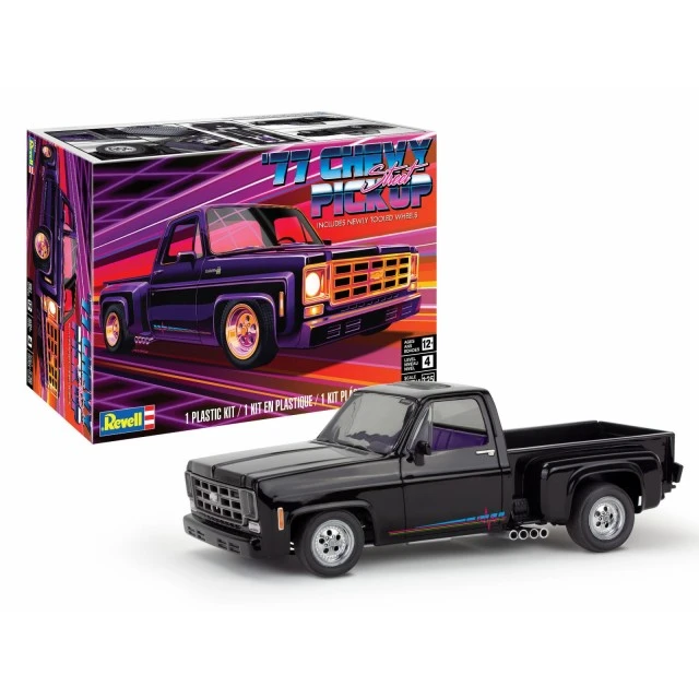 Пикап ′77 Chevy - сглобяем модел, 102 части