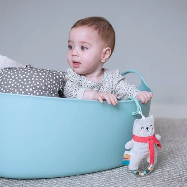 Baby soft rattle Mechetto Paul, 11.5 x 25 x 4 cm