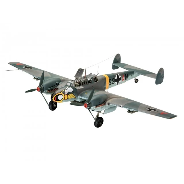 Месершмит  Bf110 C-2/C-7 - сглобяем модел
