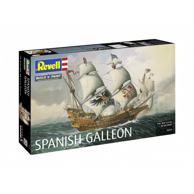 Сглобяем модел, Revell, Кораб испански галеон, 306 части