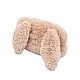 Toiletry bag without accessories ASTRABAG Fluffy bunny, 19 × 9 × 8 cm