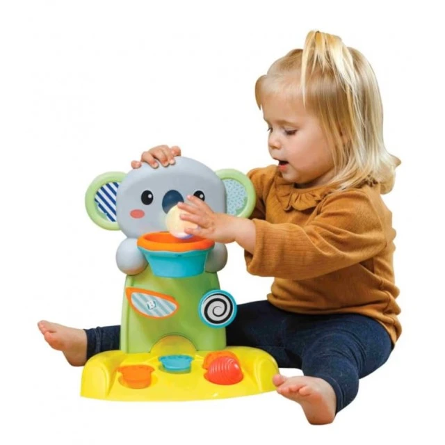 Бебешка играчка, Infantino, B Kids, Кош с топки, Коала