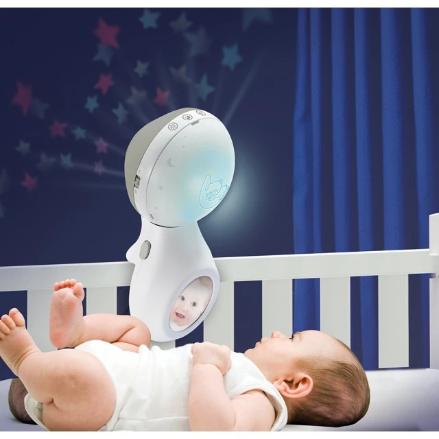 Musical carousel with projector 3in1, Infantino, Ecru