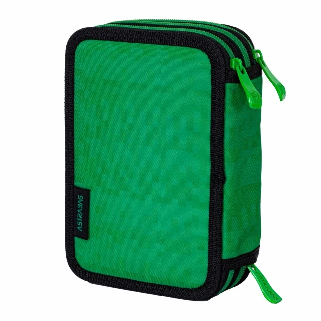 Троен несесер с аксесоари ASTRABAG Пиксел герой, AC31, 20,5 х 13 х 6 см