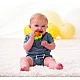 Silicone baby teether, Infantino, Carrot