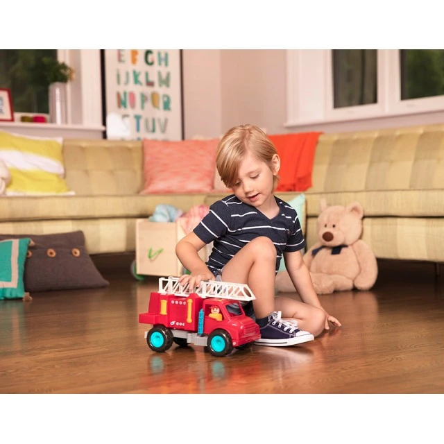 Children’s toy Fire truck, 35.5 x 17.8 x 20.3 cm
