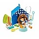 Комплект за игра, Hape, Ветеринарски комплект, 16 части