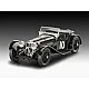 Assembly model, Revell, Jaguar SS 100 car, 75 parts