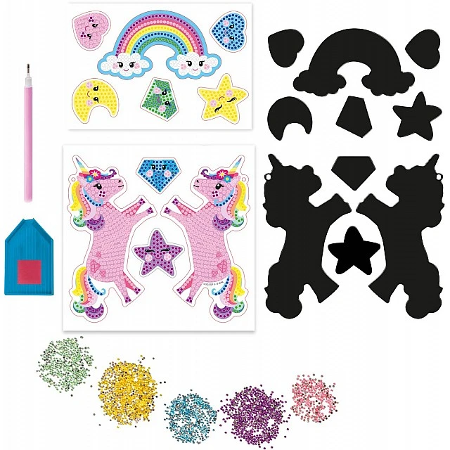 Creative kit, Totum, Unicorn, DIY 2 in 1 jewelry