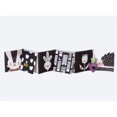 Baby soft book Urban Garden, Animals, 15 x 85 cm