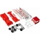 Assembled model Fire truck, Mack, 60 parts