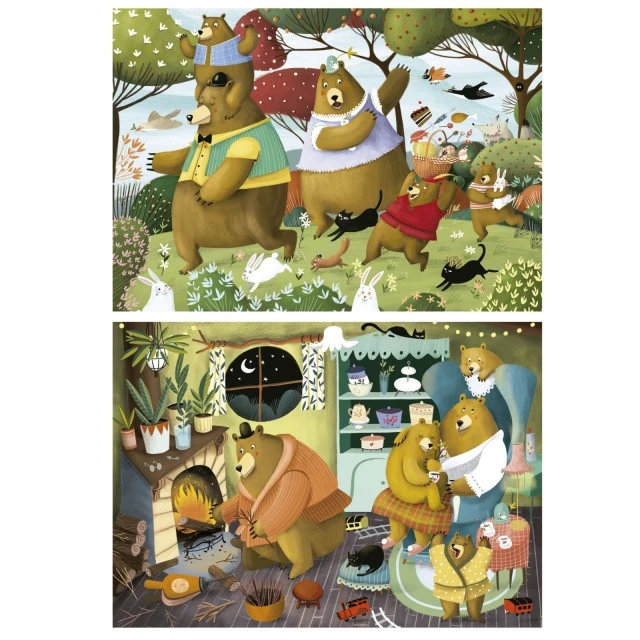 Puzzle Forest Tales 2 in 1 2 x 20 pieces