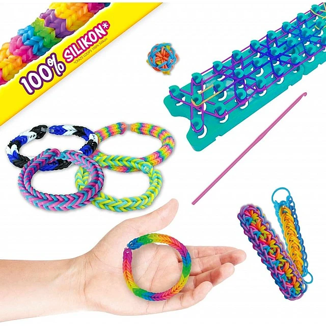 Creative kit, Craze, Loops, Bracelet knitting mat and hook set
