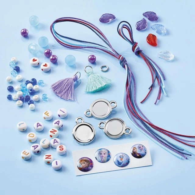Frozen II creative set, Letter bracelets, 4 pieces