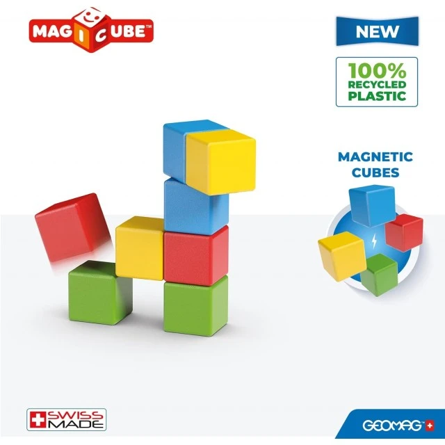 Magnetic construction set Magicube, Creative, 8 pieces