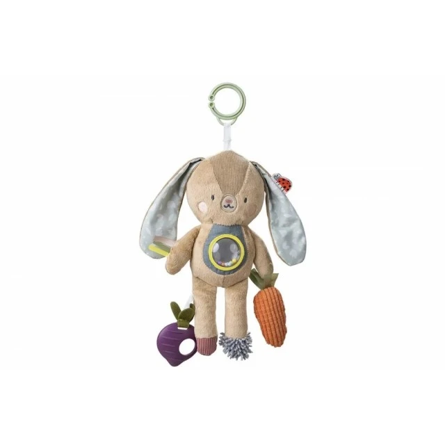 Интерактивна плюшена играчка Зайче, 13 × 8 × 36 cm