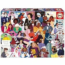 Puzzle, Educa, Iconic Women, 1000 pieces