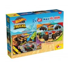 Puzzle, Lisciani, Hot Wheels, 2 x 60 pieces