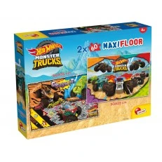 Пъзел, Lisciani, Hot Wheels, 2 x 60 части