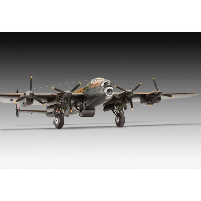 Assembly model, Revell, Lancaster B.III DAMBUSTERS aircraft, 224 parts