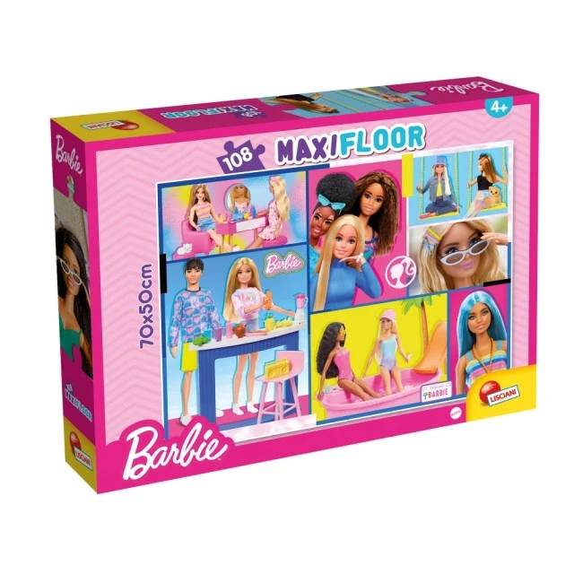 Puzzle, Lisciani, Barbie, 108 pieces