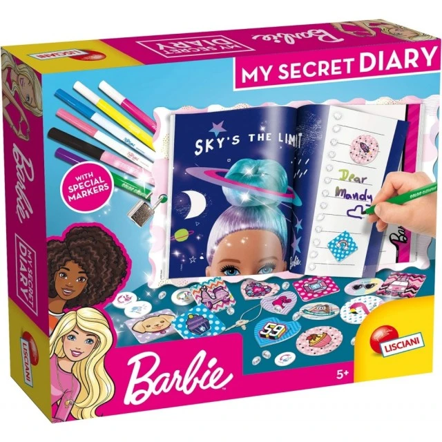 Creative set, Lisciani, Barbie, My Secret Diary