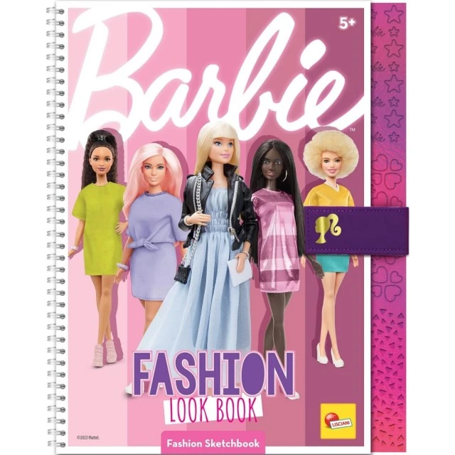 Творчески комплект, Lisciani, Barbie, Книжка модно студио