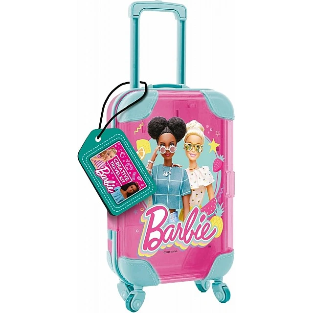 Creative set, Lisciani, Barbie, Travel suitcase with coloring and decorating