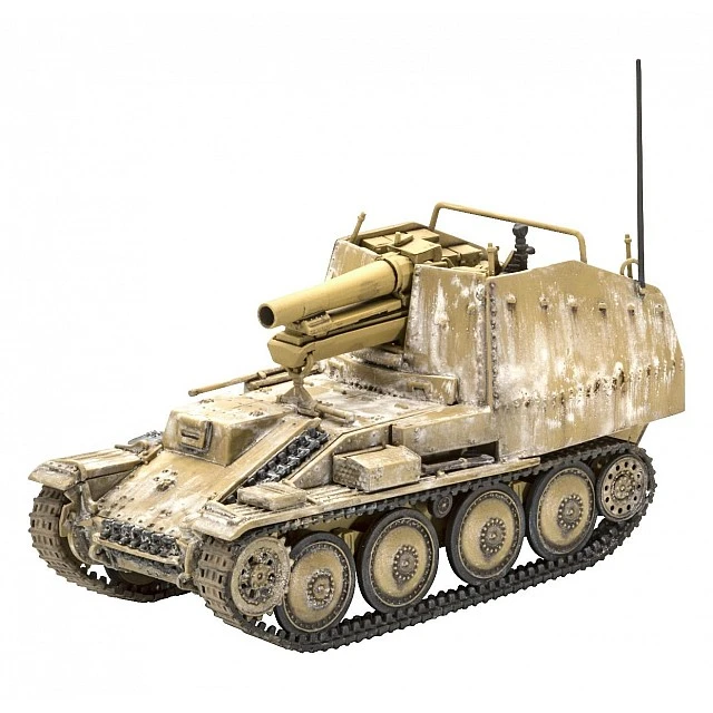 Сглобяем модел Немско самоходно оръдие Grille Ausf.M, 150 части