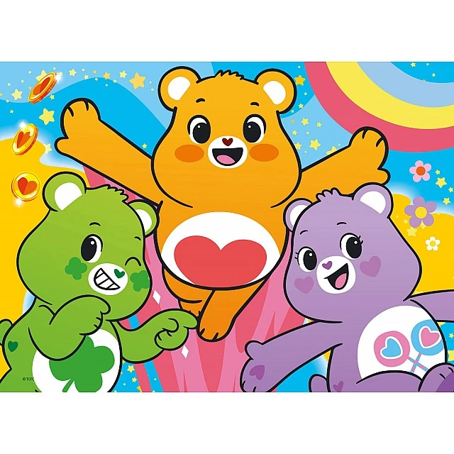 Puzzle, Lisciani, Care Bears, Double-sided puzzle, 4X48 pieces