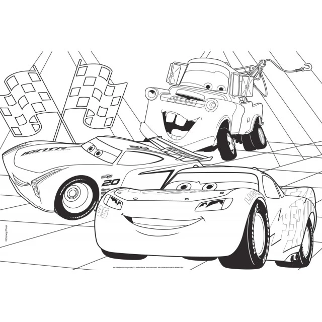 Puzzle, Lisciani, Cars, Double-sided puzzle 2 x 60 pieces