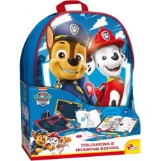 Creative set, Lisciani, Paw Patrol, 2 in 1 backpack with drawing set