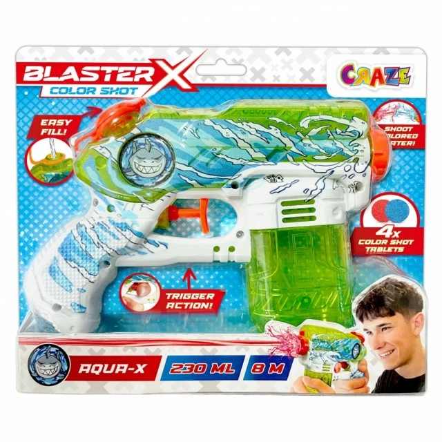 Children’s toy, Craze, Blaster-X, Water gun, Small