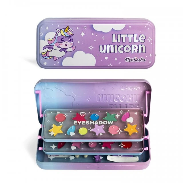 Make-up set, Martinelia, Little Unicorn, palette 3 levels