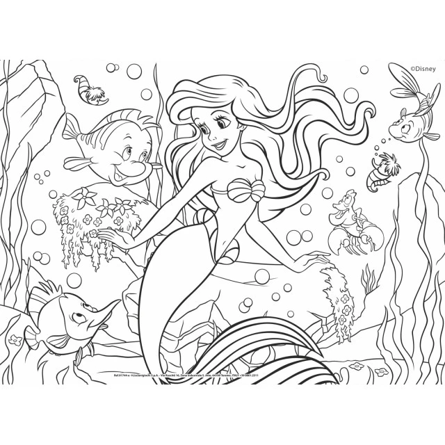 Puzzle, Lisciani, Princesses, Double-sided puzzle 2 x 48 pieces