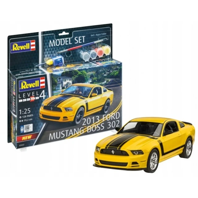Комплект сглобяем модел Автомобил Ford Mustang Boss 302, 128 части