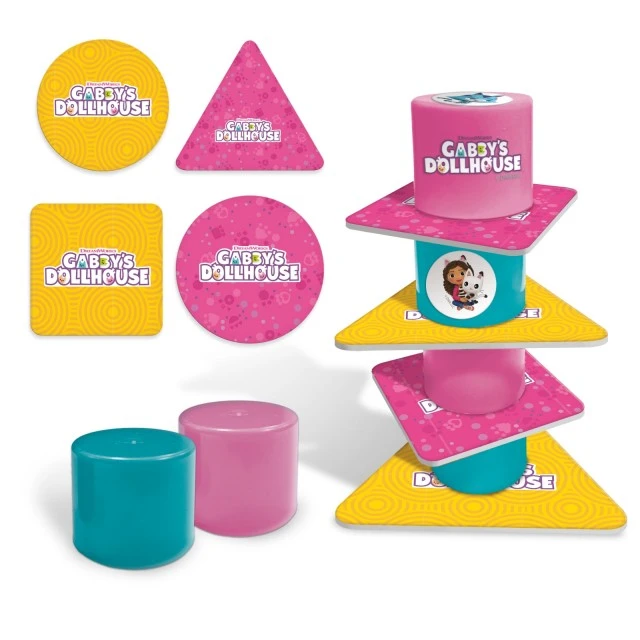 Educational game set, Lisciani, Gabby′s Dollhouse, Collection of 10 games