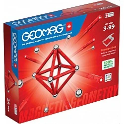 Magnetic constructor, Geomag, Classic Geometry, 24 pieces