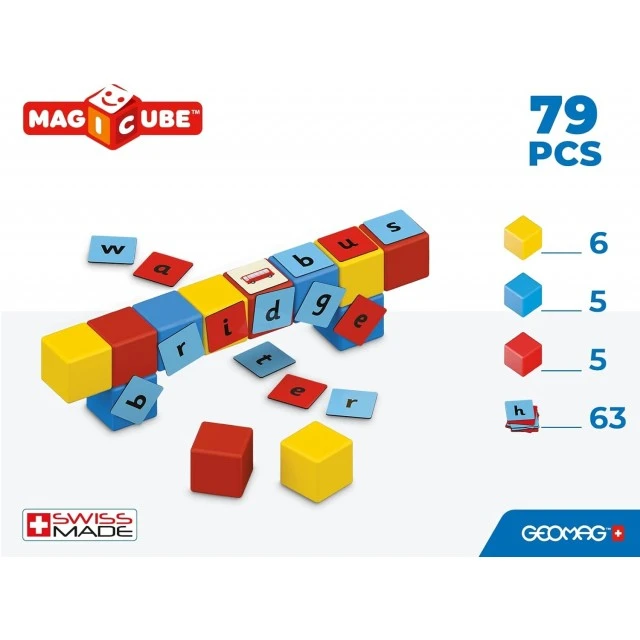 Магнитен конструктор Magicube, Съставяне на думи 259, 79 части