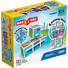 Магнитен конструктор Magicube, Превозни средства и карти 131, 11 части