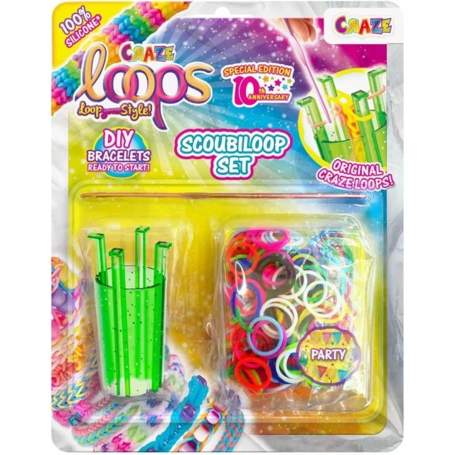Creative kit, Craze, Loops, DIY bracelets with rubber bands