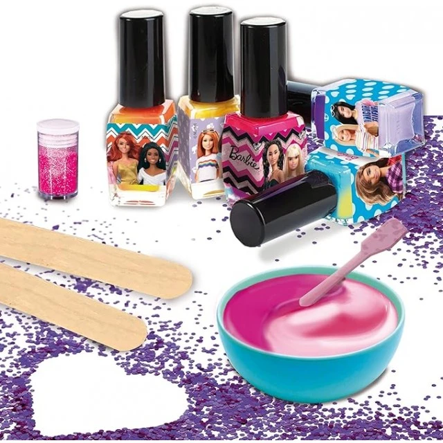 Creative set Lisciani Barbie DIY nail polishes