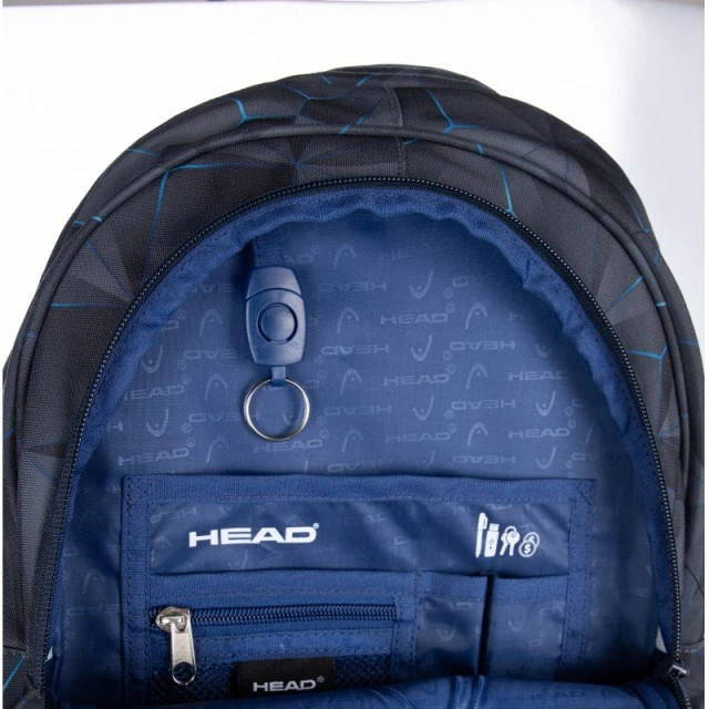 School backpack, Head, AB300, Blue 3D, 42x30x19cm