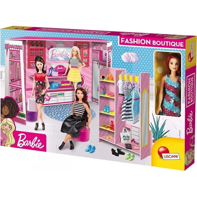 Creative kit, Lisciani, Barbie, DIY fashion boutique with Barbie doll included
