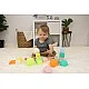 Комплект меки сензорни бебешки играчки, Infantino, 20 броя