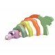 Sorting forms, Hape, Safari Elephant, 7 pieces