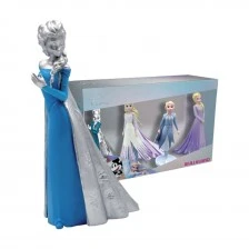 Set of collectible figures, Walt Disney, Bullyland, Disney 100 Platinum Frozen, 4pcs.